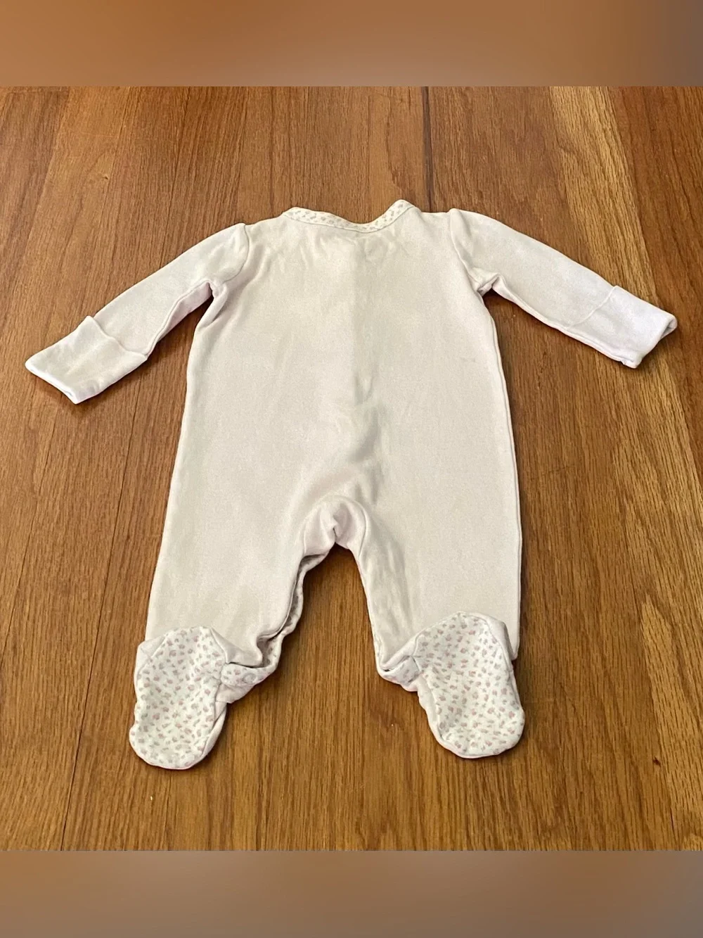 Ralph Lauren Floral Trim and Striped Coveralls Baby Set